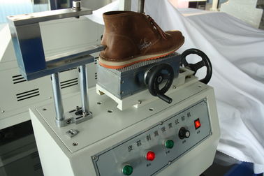 Apparecchiatura di collaudo d'acciaio d'argento delle calzature per la prova di forza della buccia per la norma delle BS 20344