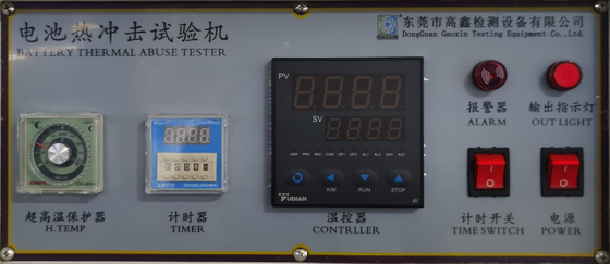 UL 1642 UN38.3 dell'attrezzatura di prova dello shock termico della batteria di controllo di interfaccia dello SpA
