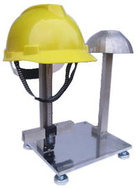 Apparecchiatura di collaudo semplice del casco di stile per altezza d'uso che misura gioco verticale
