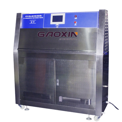 Tester accelerante ultravioletto di invecchiamento di temperatura del regolatore della camera di prova UV di plastica industriale programmabile di invecchiamento